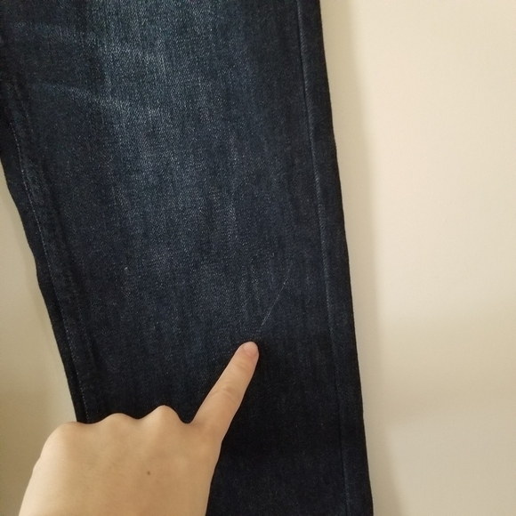 NWT Levi's 502 Dark Wash Taper Fit In size 12 Youth *Scratch flaw - Picture 5 of 8